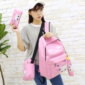 Uue mudeli laiade rihmadega naiste tekstiilist seljakott