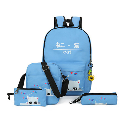 Uue mudeli laiade rihmadega naiste tekstiilist seljakott