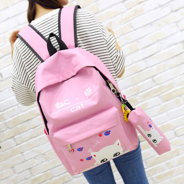 Uue mudeli laiade rihmadega naiste tekstiilist seljakott