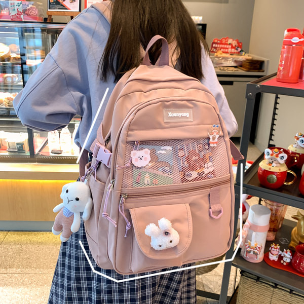 Igapäevane mitme lahtriga naiste seljakott