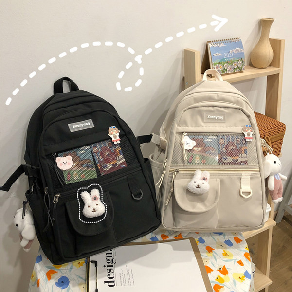 Igapäevane mitme lahtriga naiste seljakott