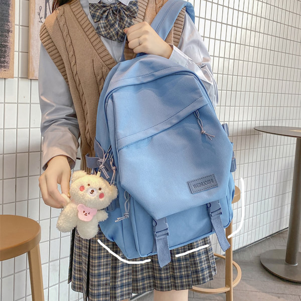 Cipzáras női hátizsák több színben