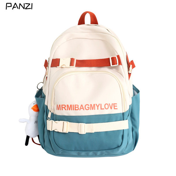 Igapäevane naiste lõuendist taskutega seljakott