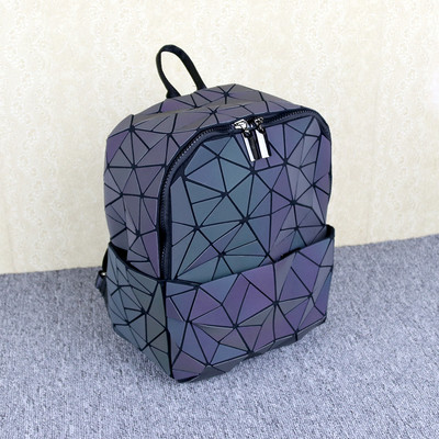 helkurefektiga naiste tekstiilist seljakott