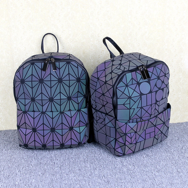 helkurefektiga naiste tekstiilist seljakott