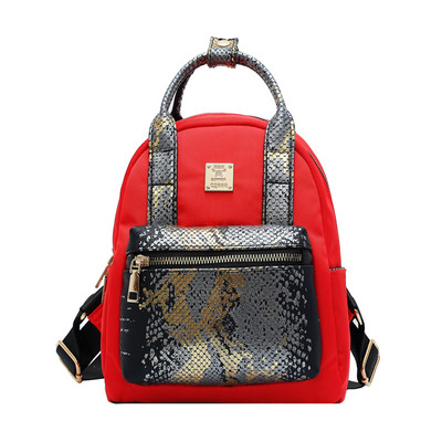 Mini naiste seljakott ökonahast ja tekstiilist