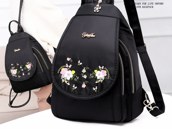 Új modell női hátizsák hímzéssel vagy rátéttel