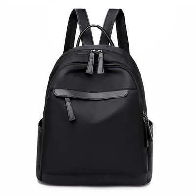 Napi hátizsák pántokkal és fekete zsebbel