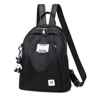 Stílusos női hátizsák textil sima modellből