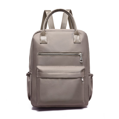 Naiste moodne kolmevärviline esitaskuga seljakott