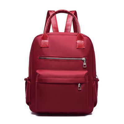 Naiste moodne kolmevärviline esitaskuga seljakott