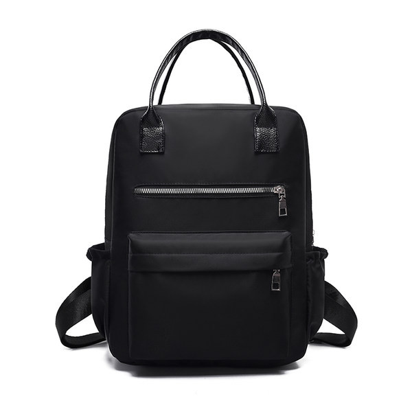 Naiste moodne kolmevärviline esitaskuga seljakott