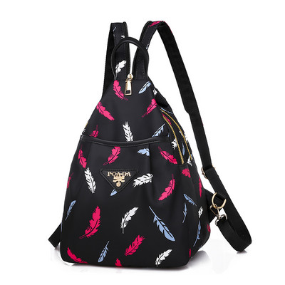 Uue mudeli lillemotiividega naiste tekstiilist seljakott