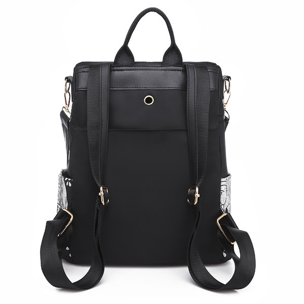 Aplikatsiooniga naiste seljakott – ökonahast või tekstiilist