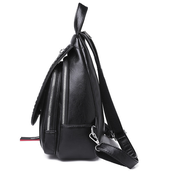 Naiste nahast seljakott lukuga - kaks mudelit