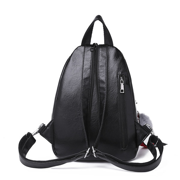 Naiste nahast seljakott lukuga - kaks mudelit