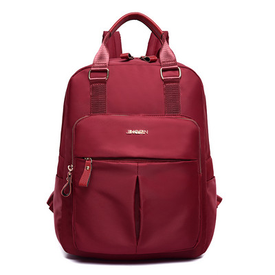 Naiste igapäevane kolmevärviline esitaskuga seljakott