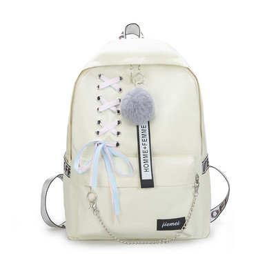 Γυναικεία τσάντα με πούπουλα και κορδόνια- πολλά χρώματα