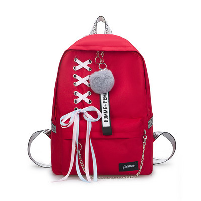 Γυναικεία τσάντα με πούπουλα και κορδόνια- πολλά χρώματα