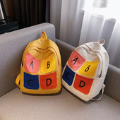 Tekstiilist värvitrükiga seljakott