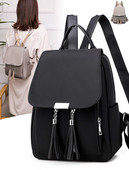 Napi textil hátizsák bojtokkal