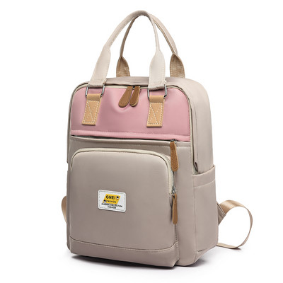 Naiste seljakott tekstiilist esitaskuga