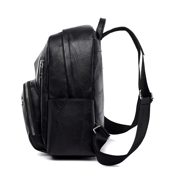 Naiste esitaskuga nahast kott neljas värvitoonis