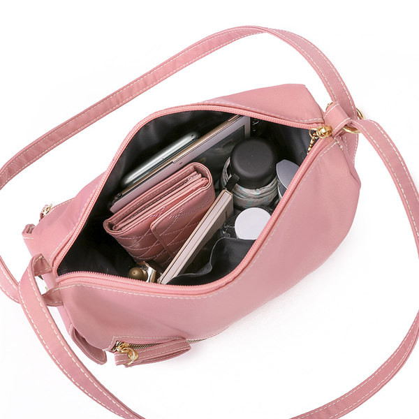 Mini naiste nahast seljakott aplikatsiooni ja lukuga