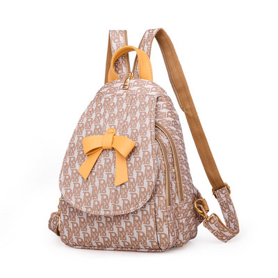 Naiste igapäevane kolme värvi paelaga seljakott