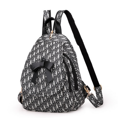 Naiste igapäevane kolme värvi paelaga seljakott