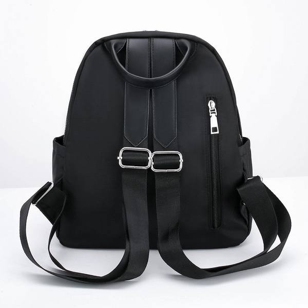 Naiste seljakott kahe jaotusega - must ja sinine