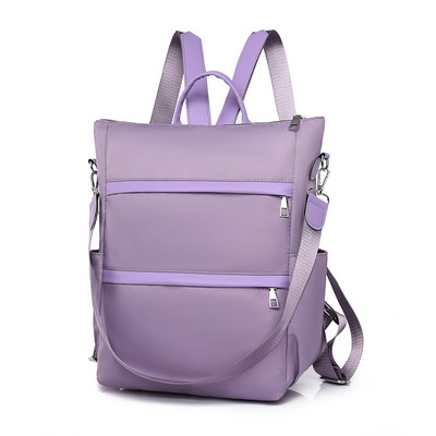 Γυναικείο σακίδιο πλάτης με τετράγωνο φερμουάρ