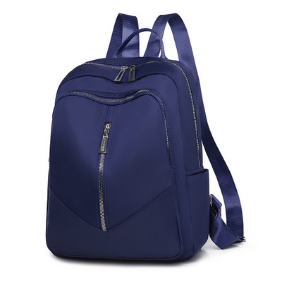 Γυναικείο υφασμάτινο σακίδιο πλάτης με φερμουάρ