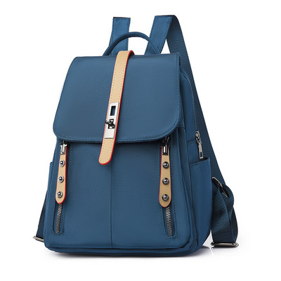 Γυναικείο καθημερινό σακίδιο πλάτης από ύφασμα και οικολογικό δέρμα