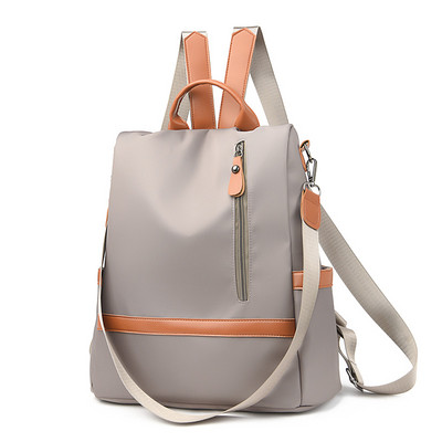 Γυναικείο πάνινο σακίδιο πλάτης με χερούλια ώμου σε τρία χρώματα