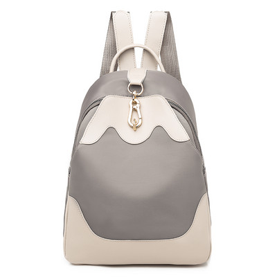 Naiste nahast seljakott lukuga kolmes värvitoonis