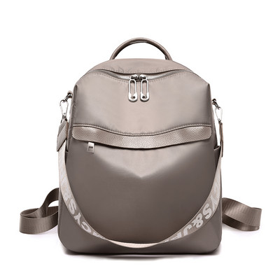 Női textil hátizsák eco-bőr részekkel