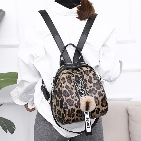 Uus mudel naiste väike loomamustriga kott