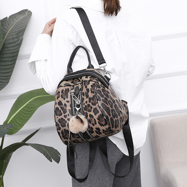 Uus mudel naiste väike loomamustriga kott