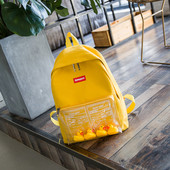 Új modell női hátizsák szilikon első zsebbel