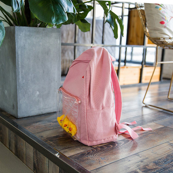 Új modell női hátizsák szilikon első zsebbel