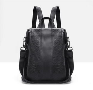 Kunstnahast käekott ja pikk käepide