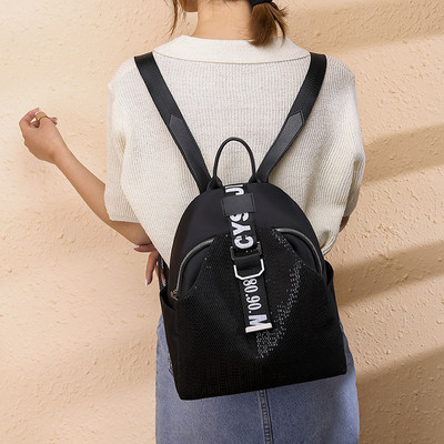 Naiste igapäevane tekstiilist ja litritega seljakott