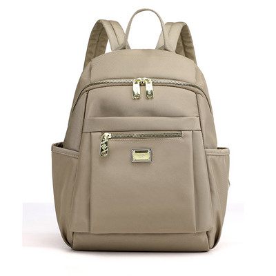 Καθημερινό σακίδιο πλάτης με τσέπες και έμβλημα