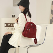 Naiste tekstiilist metallist kinnitusega seljakott