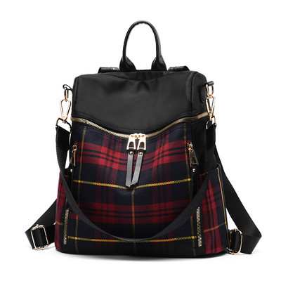 Igapäevane taskutega naiste seljakott – mitut värvi