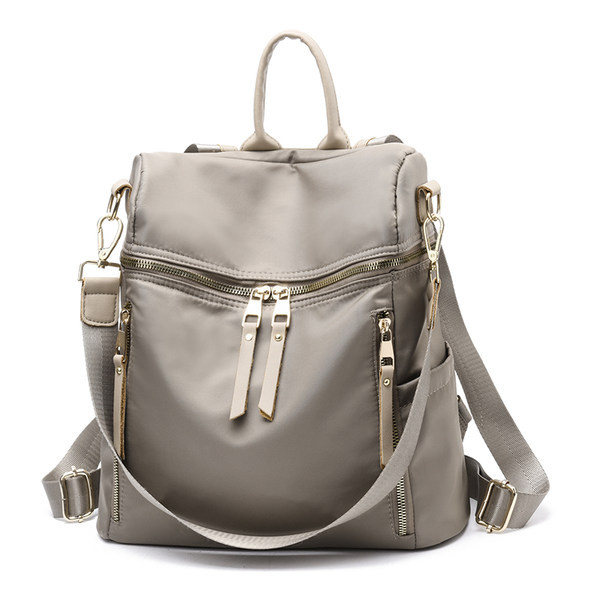 Igapäevane taskutega naiste seljakott – mitut värvi