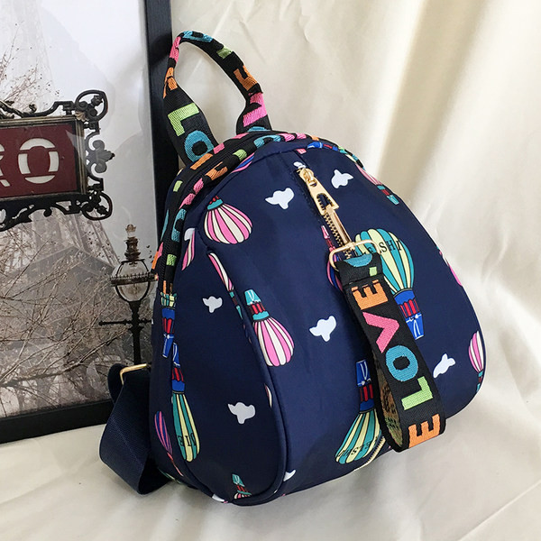 Uue mudeli värviline naiste seljakott - laiade rihmadega