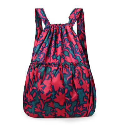 Uut mudelit naiste lõuendist lillemotiividega seljakott