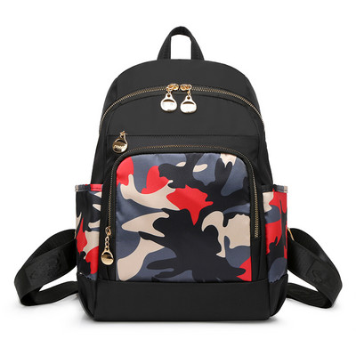 Moodne naiste tekstiilist seljakott erinevates mudelites